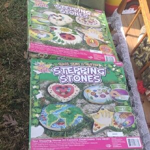 Stepping Stones Kits(2) - Colorful Craft Set